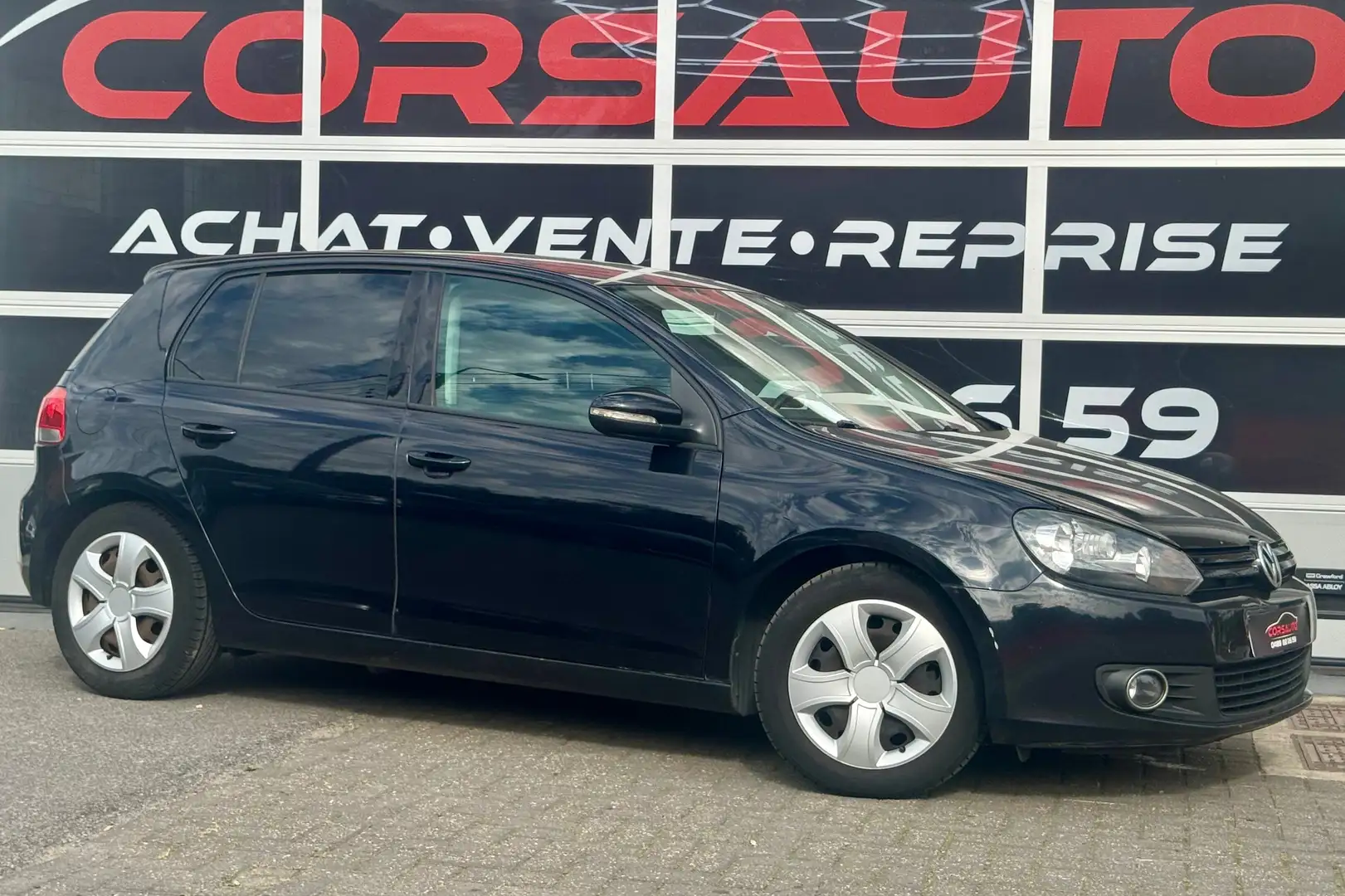 Volkswagen Golf 1.6 CR TDi NAVI CLIM CRUISE TEL ATT REM Noir - 2
