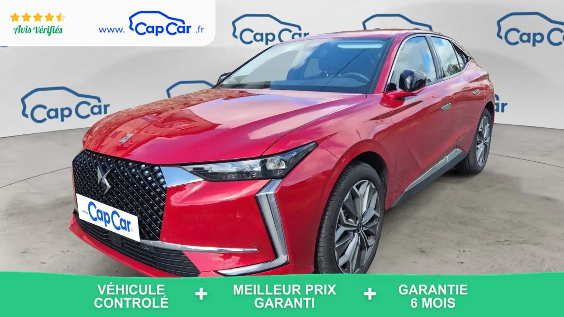 DS Automobiles DS 4 1.6 E-Tense 225 Hybride BVA8 Trocadero Rouge - 1