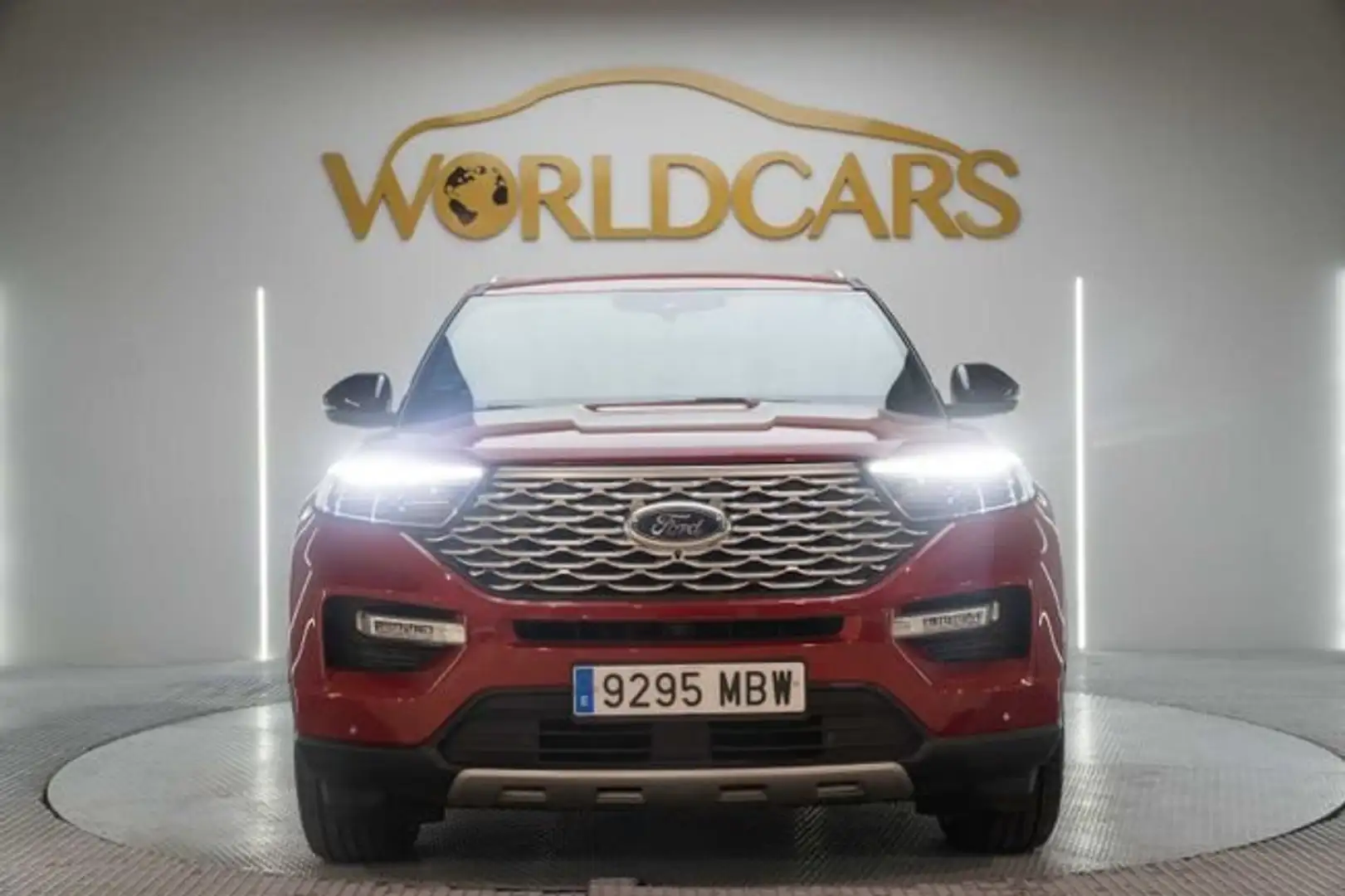 Ford Explorer 3.0 PHEV AWD Platinum Rojo - 2