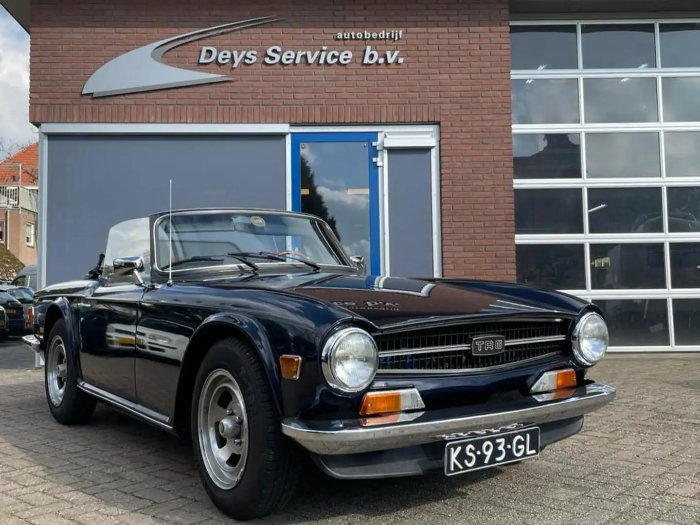 Triumph TR6 Soft Top - IN PRIJS VERLAAGD! Blauw - 2