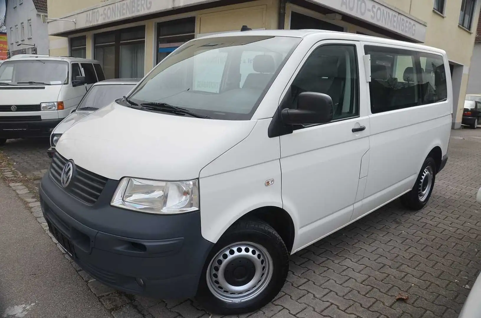 Volkswagen T5 Bus 2.5TDI, 4Motion, KLIMA, 7 Sitze Wit - 1