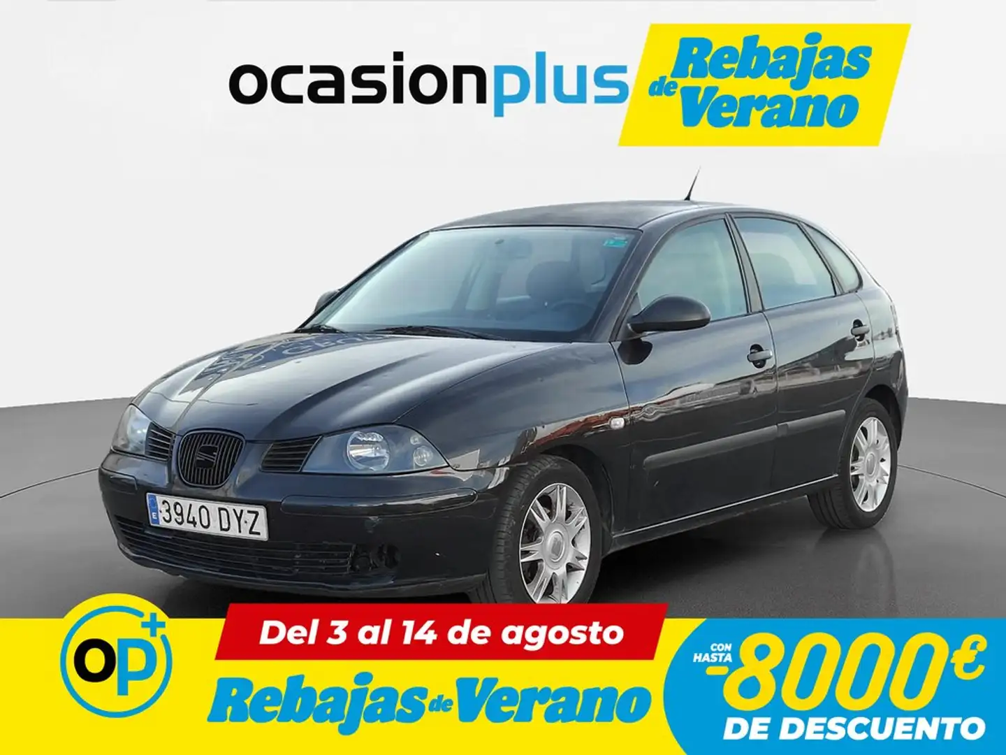 SEAT Ibiza 1.4 16v Reference Negro - 1