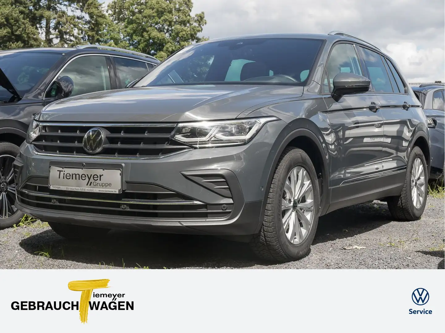 Volkswagen Tiguan 1.5 TSI DSG ACTIVE AHK PANO NAVI MATRIX Grau - 1