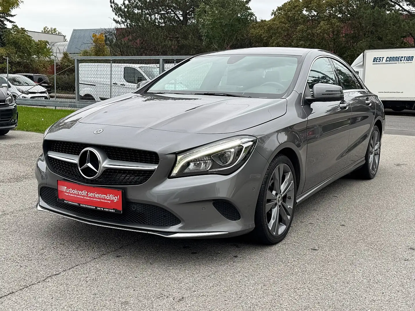 Mercedes-Benz CLA 200 d Aut. / NAVI / LED / SHZ / Grau - 1
