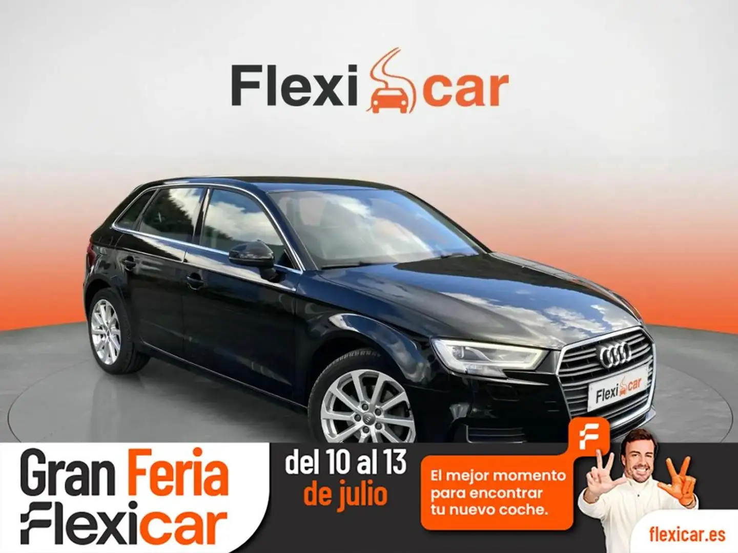 Audi A3 Sportback 1.6TDI S Line Edition 85kW Zwart - 1