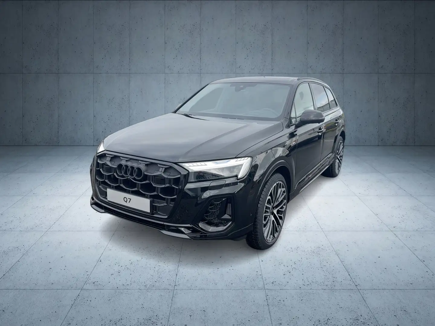 Audi Q7 SUV S line business TFSI e qu tiptr. Laser 22 Schwarz - 2