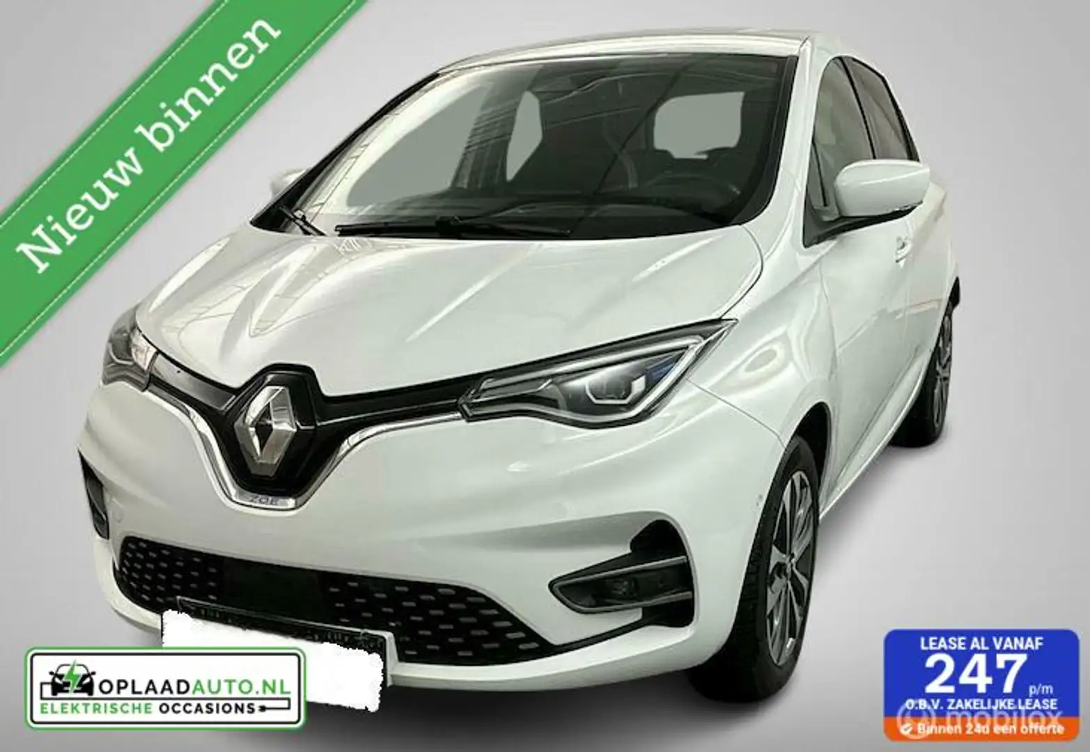 Renault ZOE R135 Intens 52 | CCS | Koop accu | Soh 99% Wit - 1