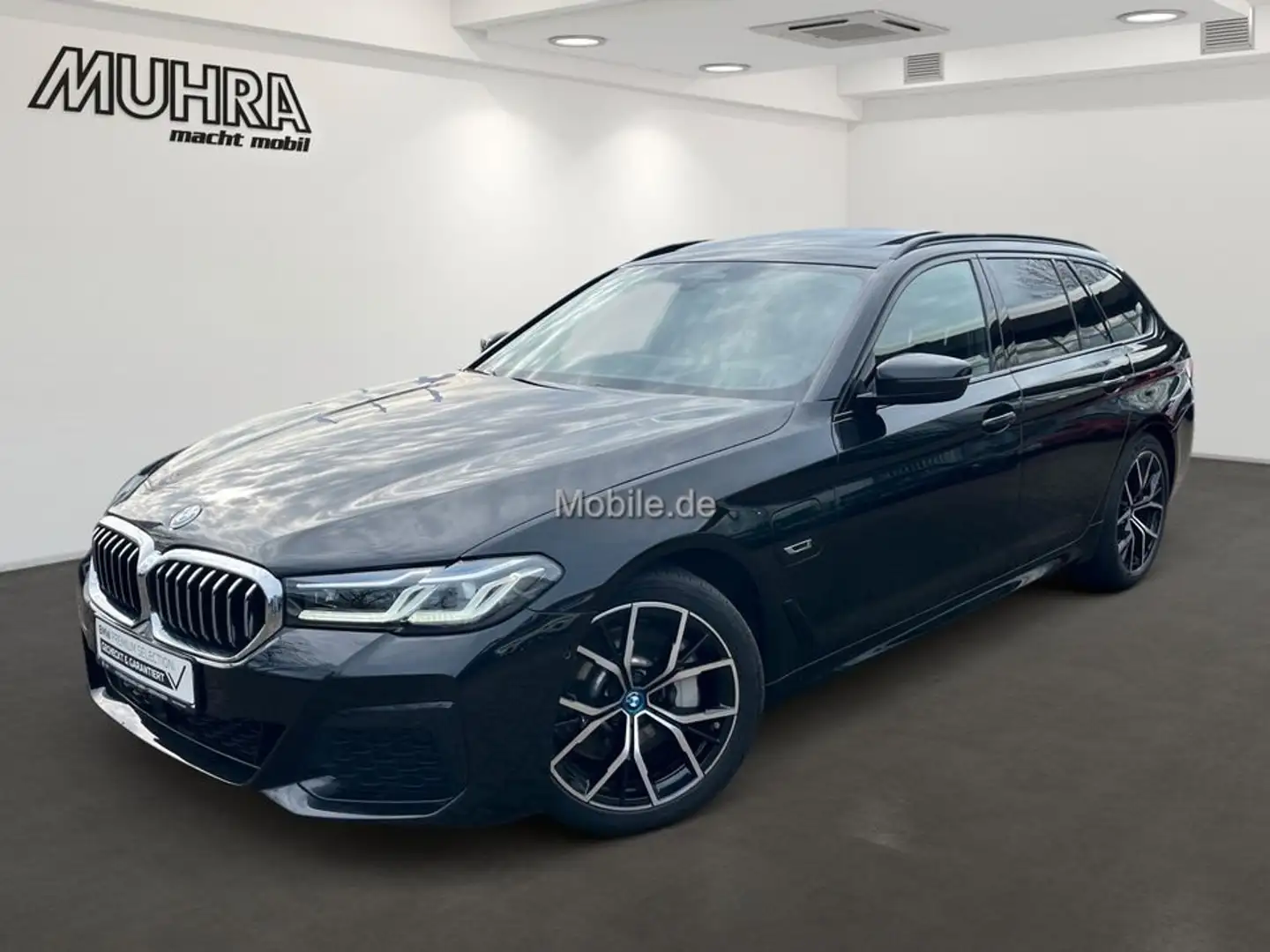 BMW 530 e xDrive Touring M Sport 19" Da/Lc Prof Laser Noir - 2
