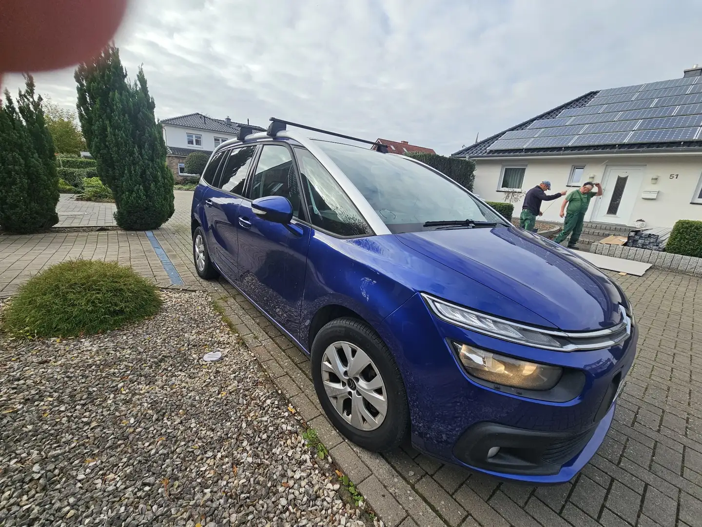 Citroen C4 SpaceTourer 1.5d 7 Sitze  TÜV neu Blau - 2