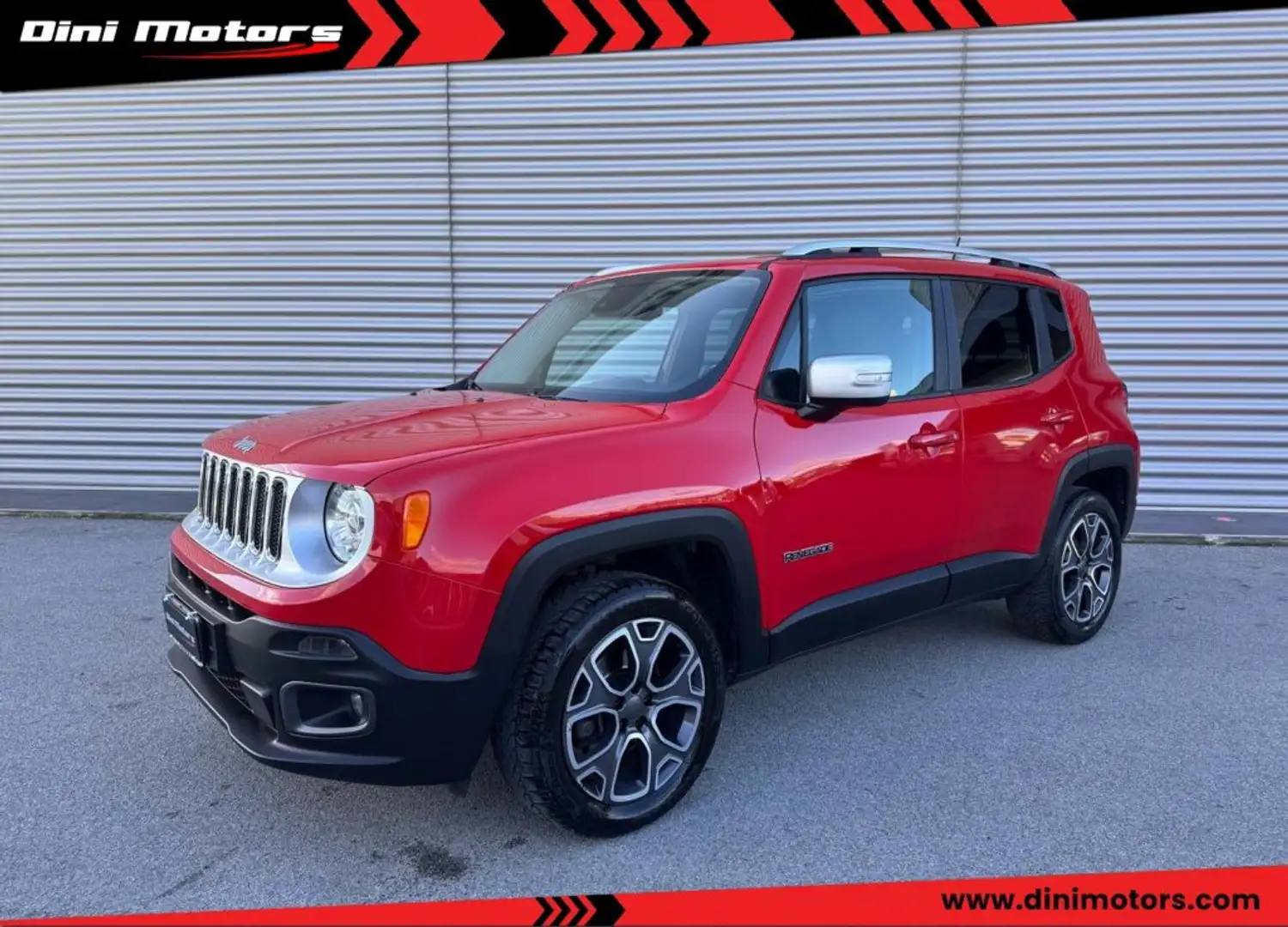 Jeep Renegade 2.0 Mjt 140CV 4WD 4X4 TRAZIONE INTEGRALE AWD Rosso - 1