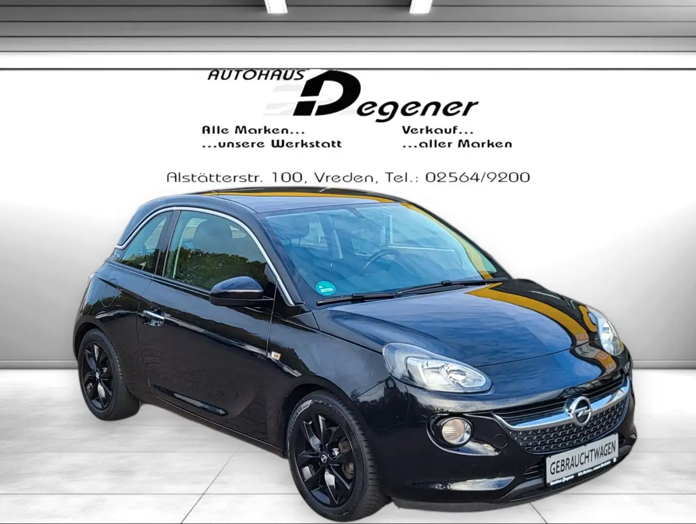 Opel Adam Glam/ 90 PS/ 6-Gang/ Allwetterreifen Noir - 1