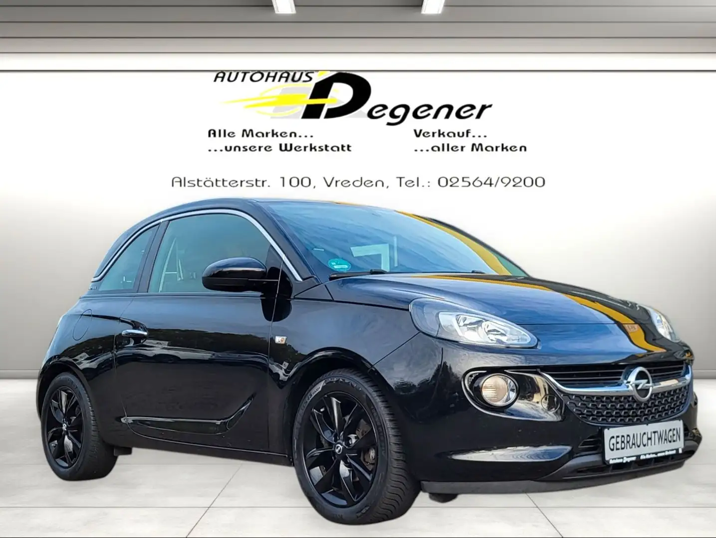 Opel Adam Glam/ 90 PS/ 6-Gang/ Allwetterreifen Noir - 2