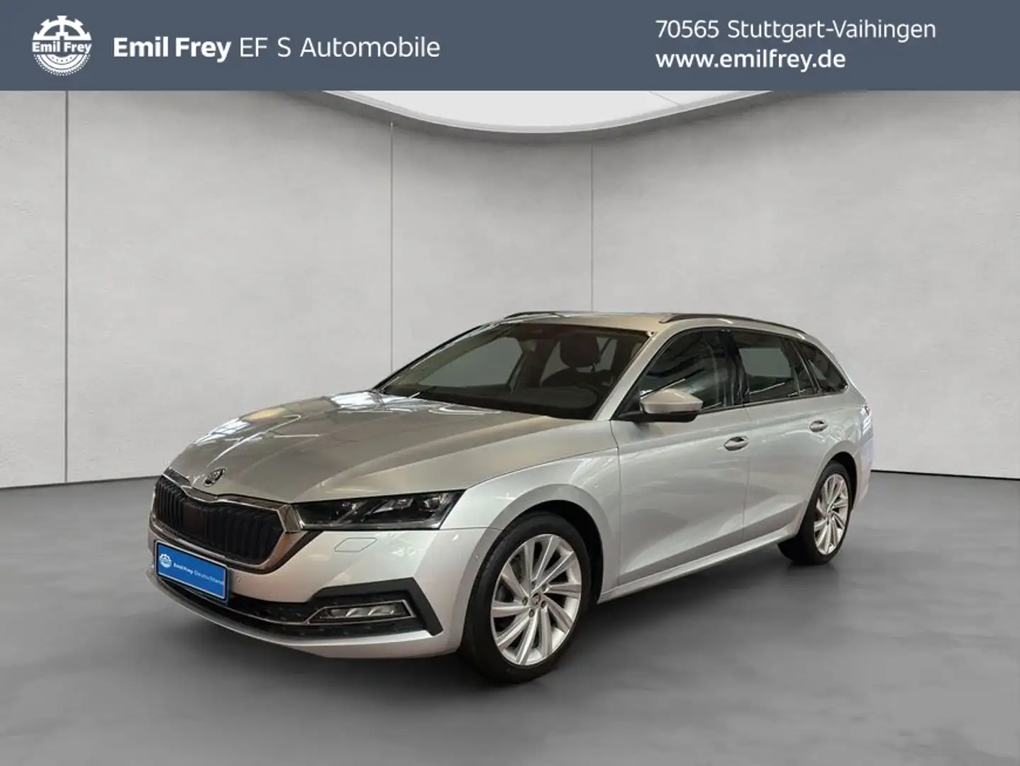 Skoda Octavia Combi 1.5 TSI Style Silber - 1