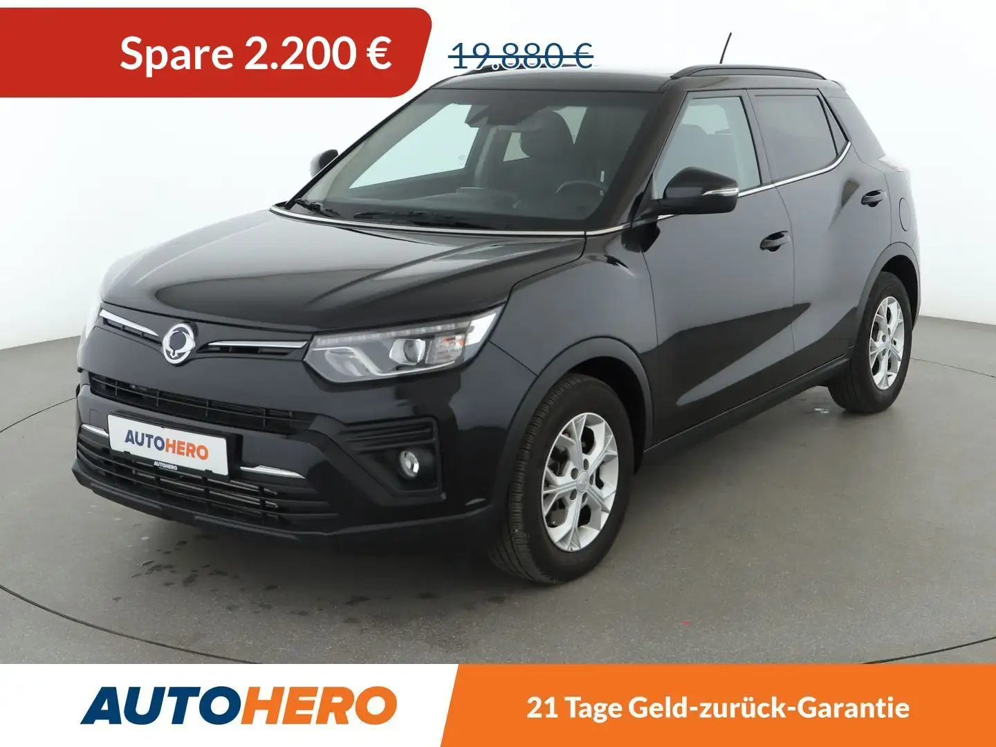 SsangYong Tivoli 1.5 T-GDI Amber 4x2 Aut*NAVI*TEMPO*CAM*PDC*SHZ* Schwarz - 1