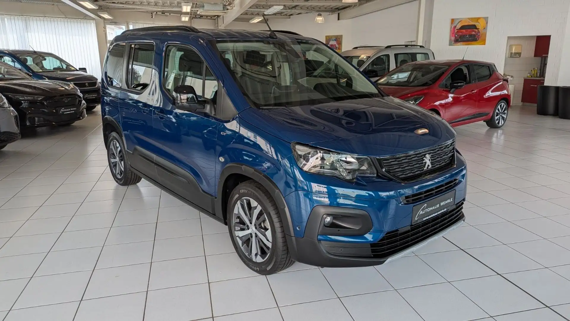 Peugeot e-Rifter GT *AHK*Tempomat*Sitzheizung*Kamera Bleu - 2