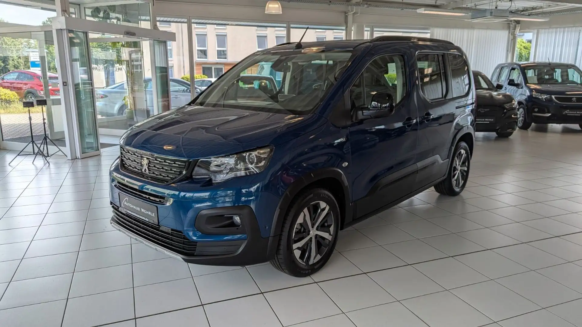 Peugeot e-Rifter GT *AHK*Tempomat*Sitzheizung*Kamera Bleu - 1