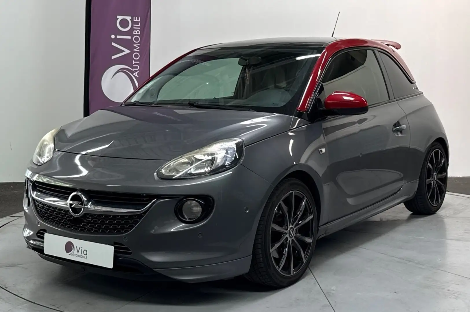 Opel Adam 1.4 Ecotec Turbo 150 ch S/S S Gris - 1