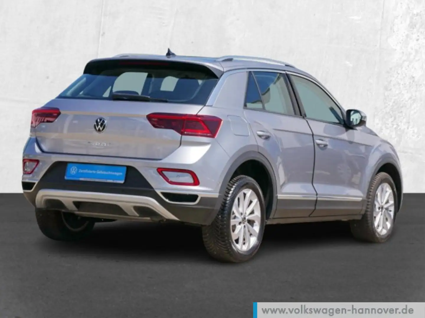Volkswagen T-Roc 1.5 TSI Style Navi LED DigCockpit ACC PDC Argent - 2
