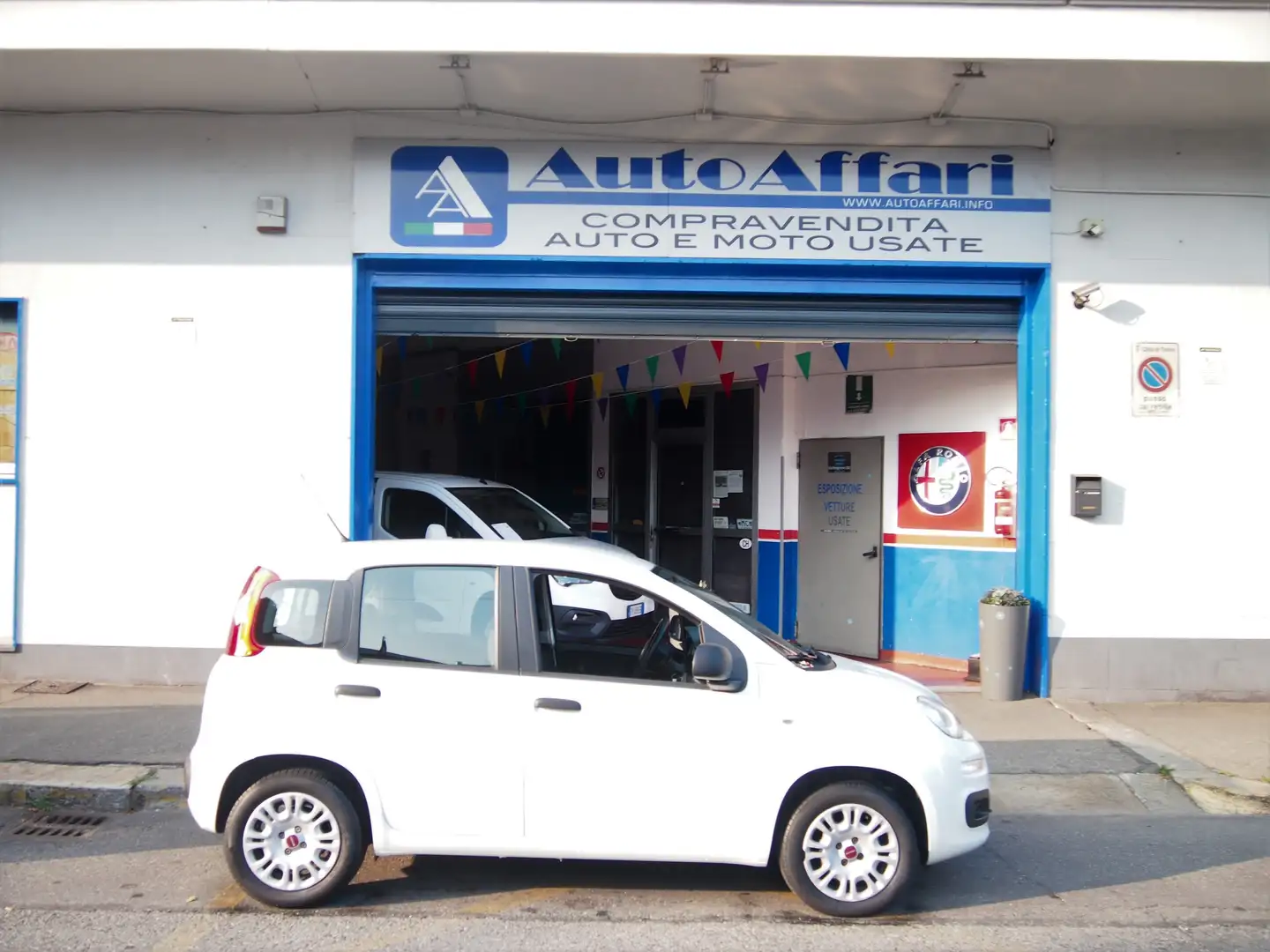 Fiat Panda 1.2 Easy 69cv CLIMA 38.000KM EURO6B Bianco - 2