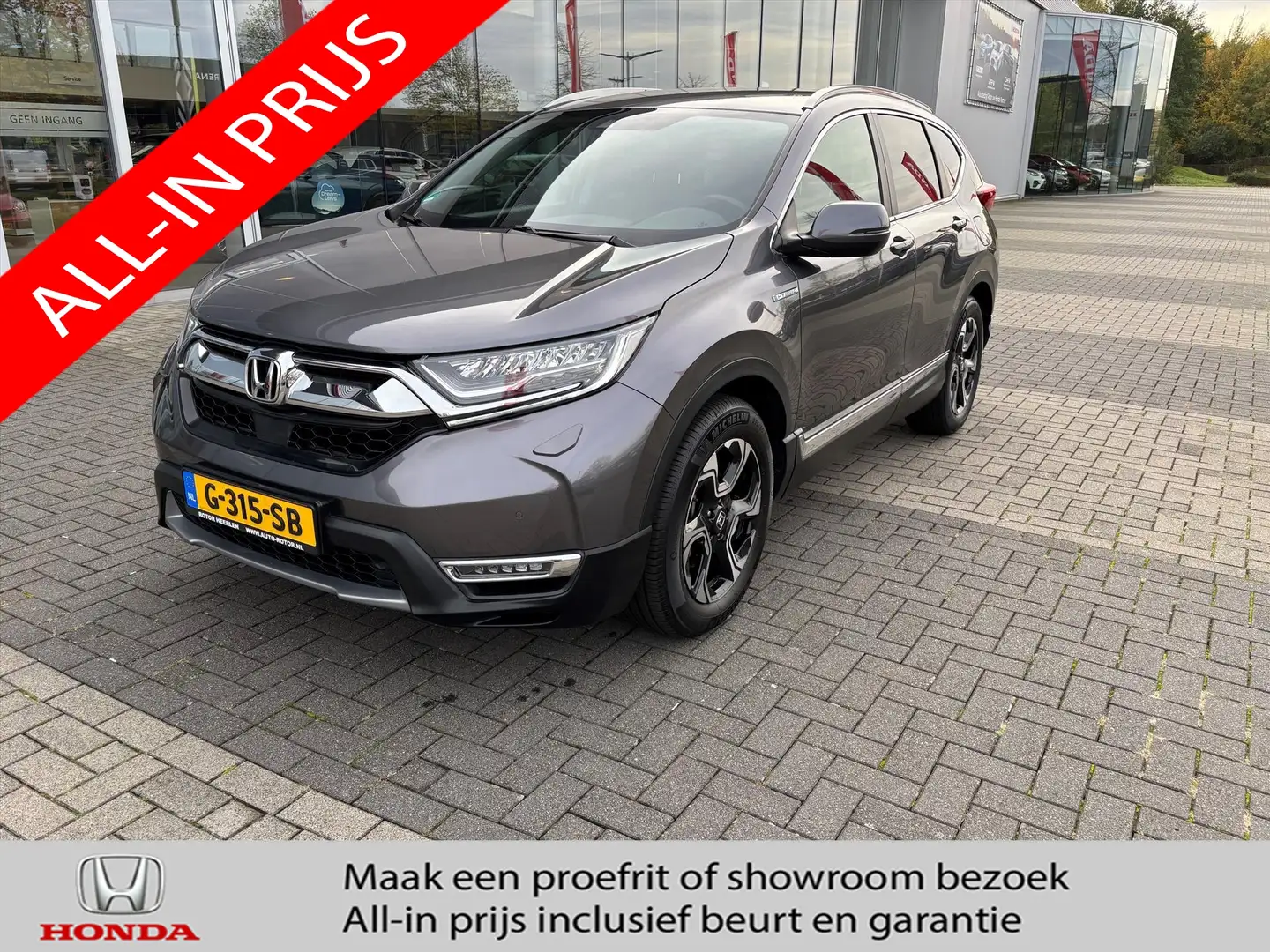 Honda CR-V 2.0 e:HEV HYBRID Lifestyle | Navi | Leder | Trekha Grijs - 1