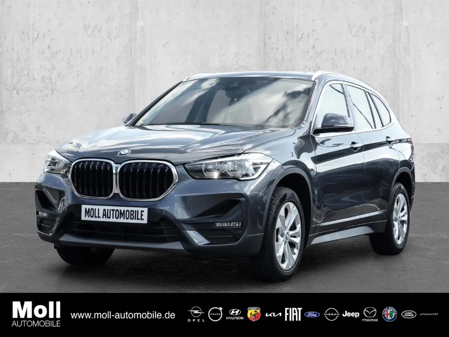 BMW X1 sDrive 18 d Advantage sDrive18d EU6d AHK-abnehmbar Grau - 1