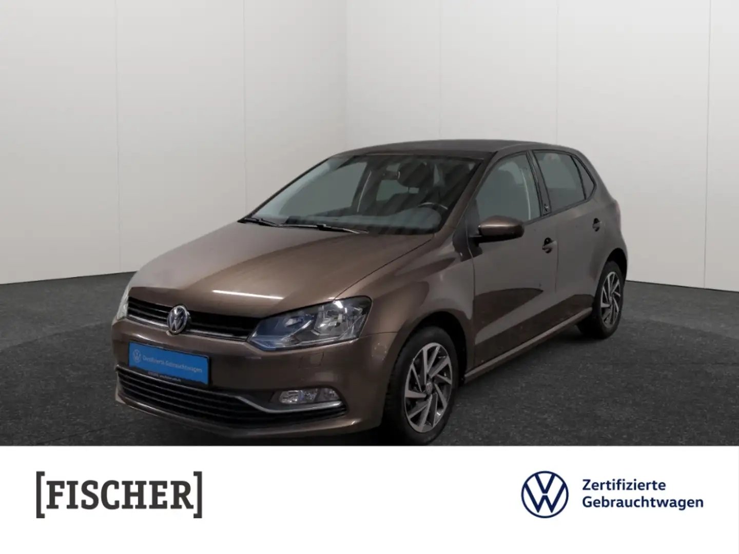 Volkswagen Polo 1.0 Sound SHZ GRA PDC vorn & hinten el. Fensterheb Braun - 1
