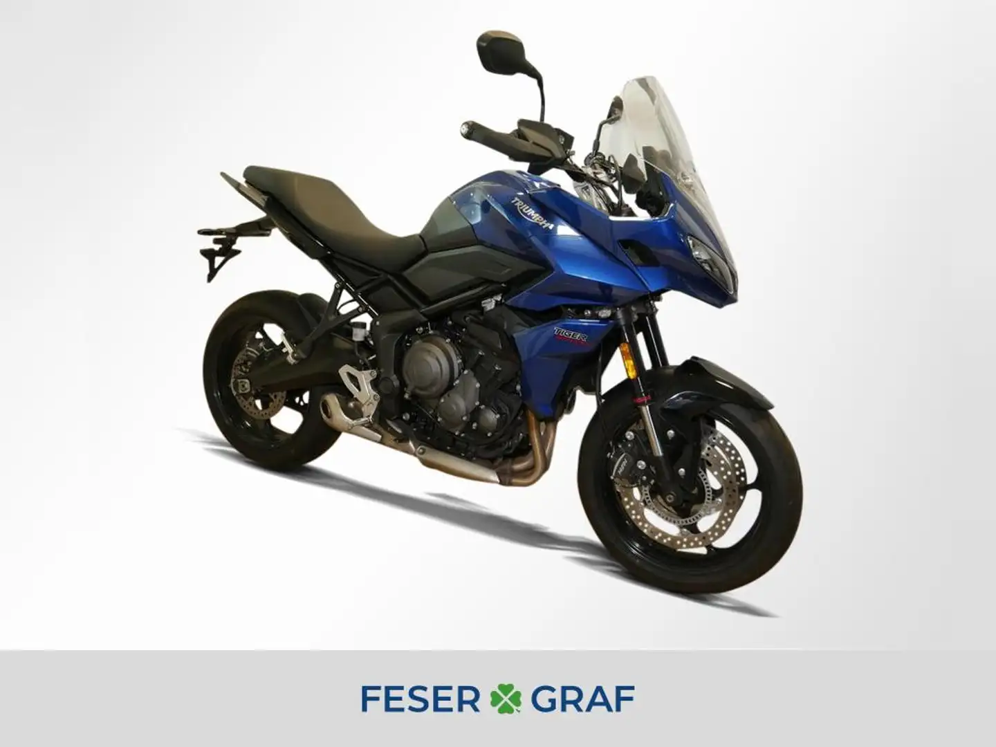 Triumph Tiger Sport 660, Junge Gebrauchte Blau - 1
