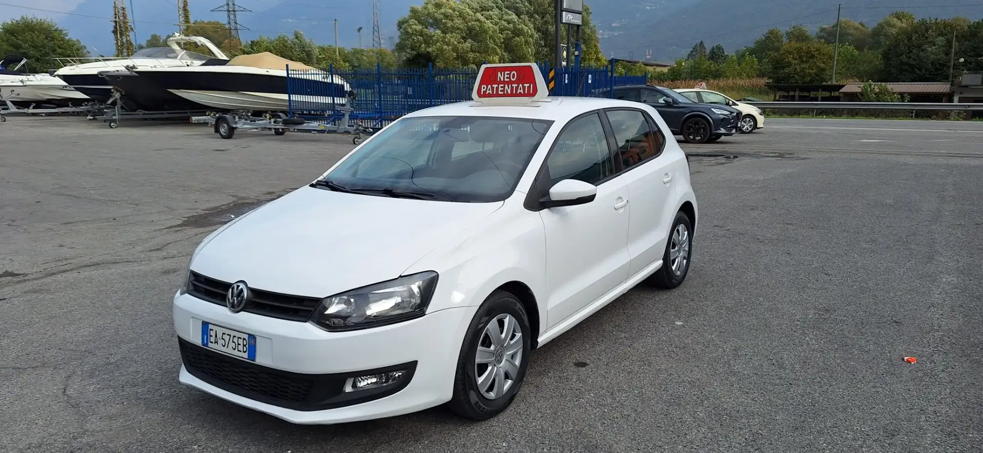 Volkswagen Polo Polo V 2009 5p 1.2 Trendline 60cv Bianco - 1