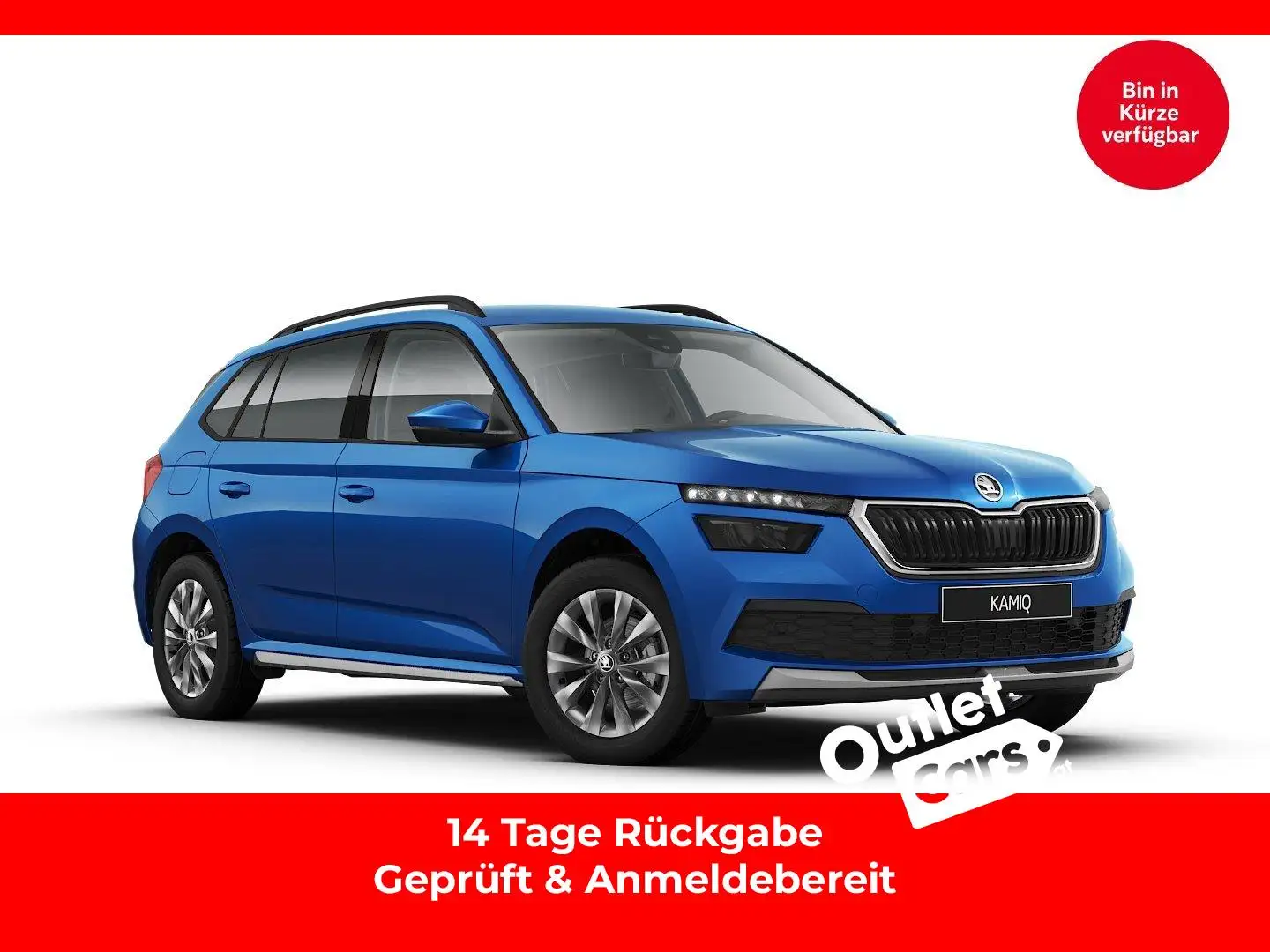 Skoda Kamiq 1.0 TSI DSG Style ASSIST+CARPLAY+NAVI+RFK Blau - 1