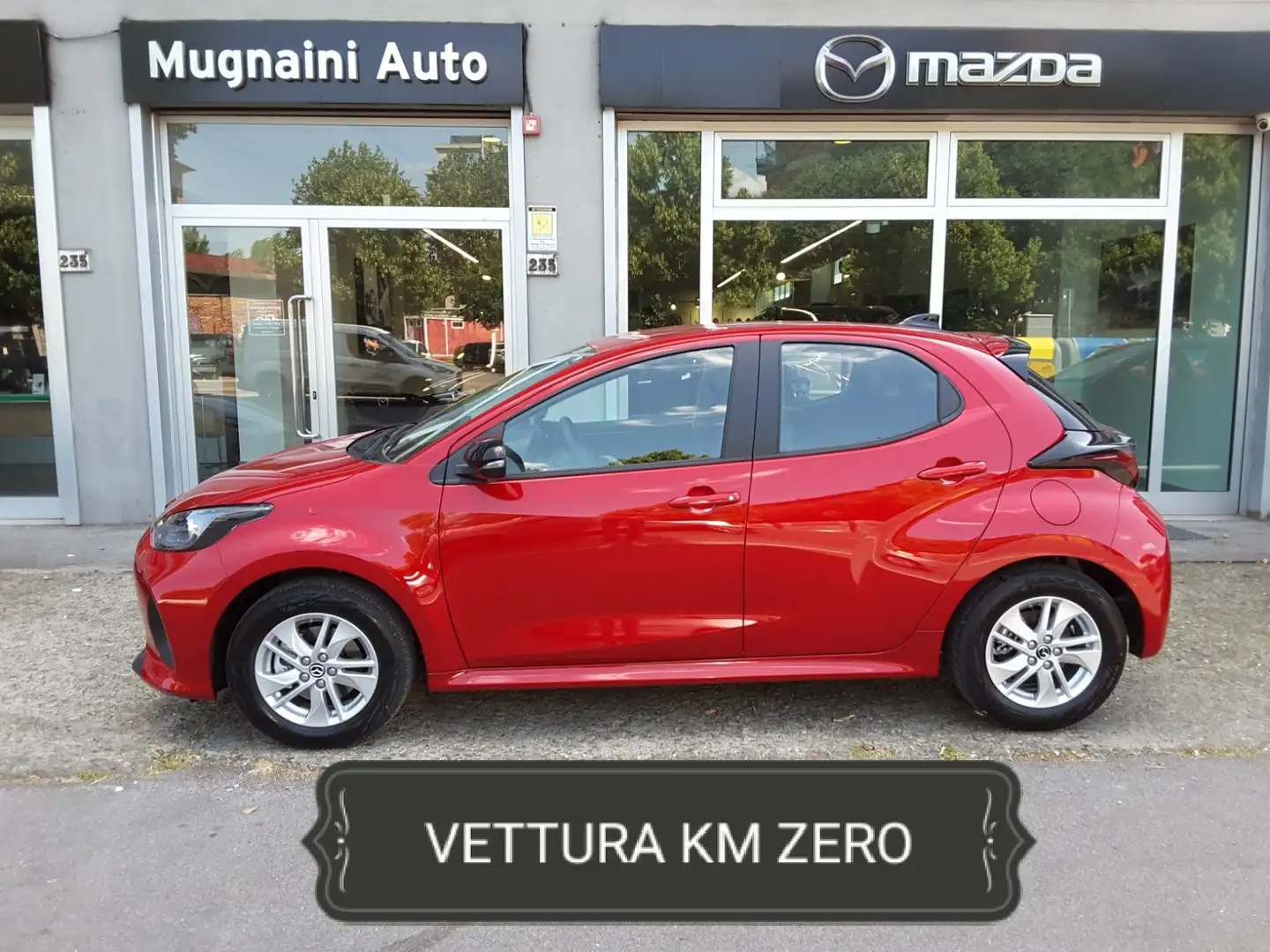 Mazda 2 Hybrid 1.5 VVT e-CVT Centre-Line *KM ZERO* Rosso - 1