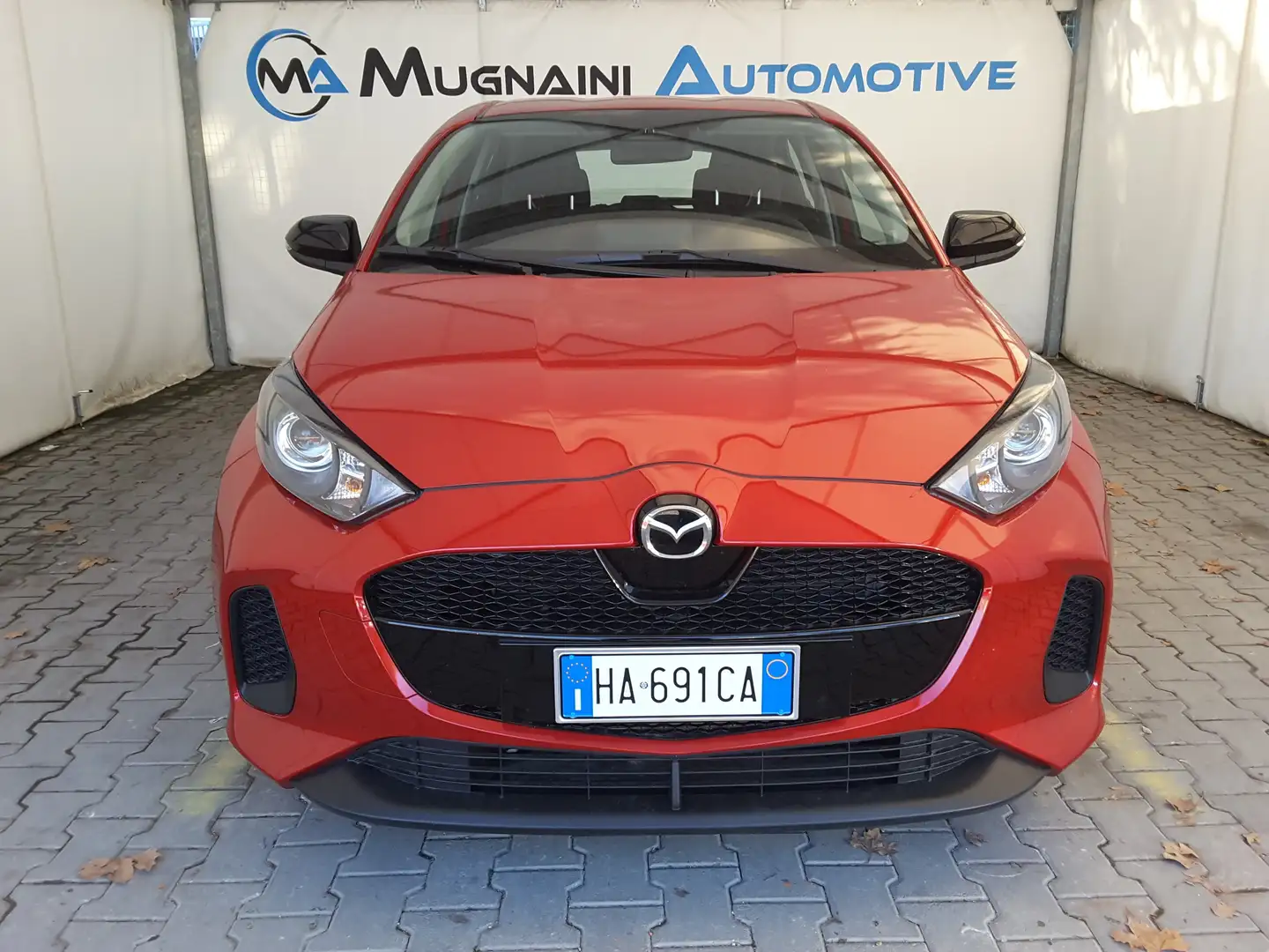Mazda 2 Hybrid 1.5 VVT e-CVT Centre-Line *KM ZERO* Rosso - 2