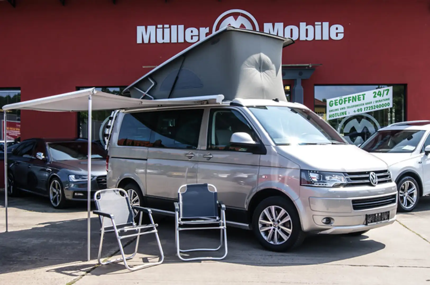 Volkswagen T5 California Beach Aufstelldach 4Motion DSG 2HD Grey - 1