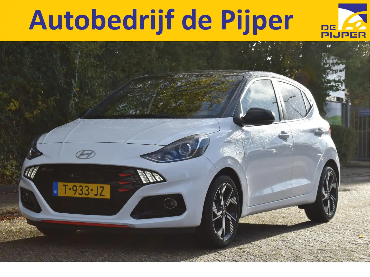 Hyundai i10 1.0 Turbo T-GDI 100 pk N Line 5-zits Two Tone | NL Weiß - 1