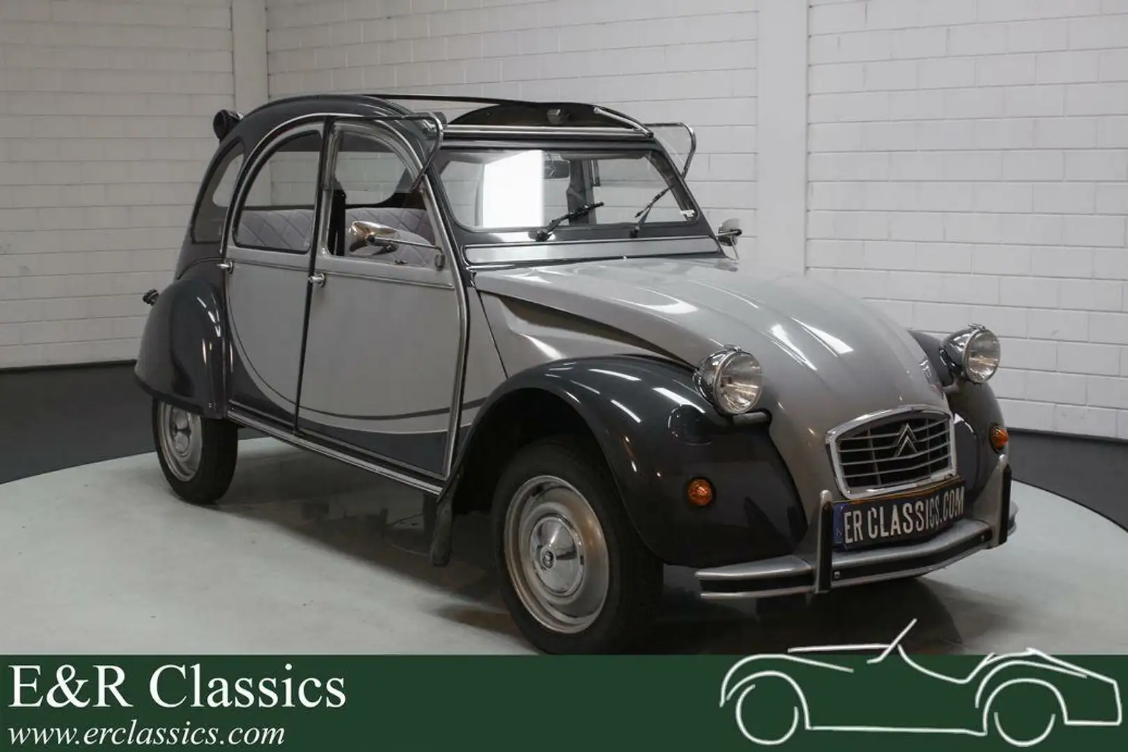 Citroen 2CV Cabriolet Šedá - 1