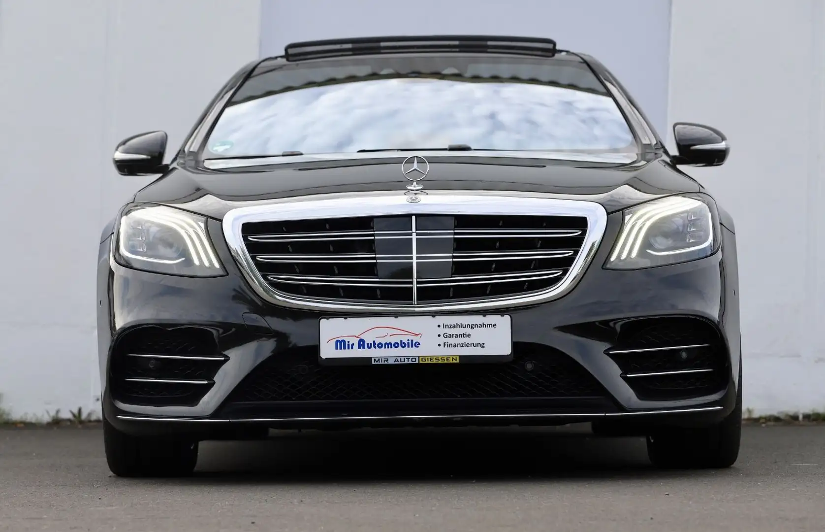 Mercedes-Benz S 400 S400d L AMG Line HeadUp Pano360 Kam.FondChauffer Schwarz - 2