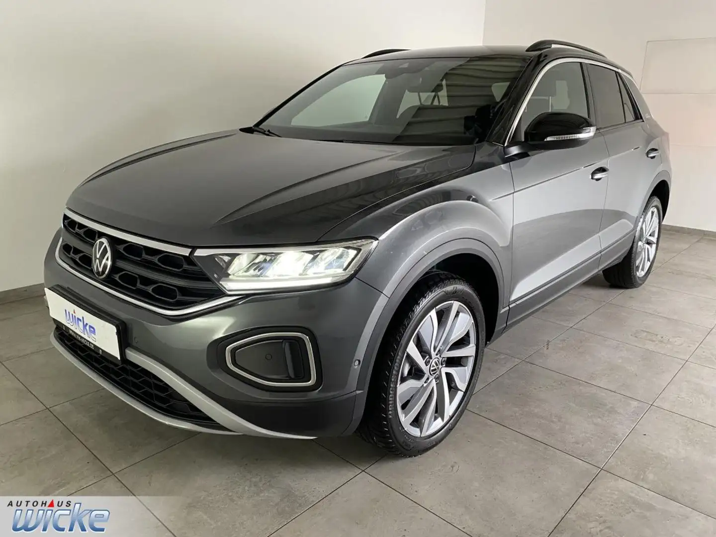 Volkswagen T-Roc 1.5 TSI DSG Goal KLIMA REAR VIEW PDC Navi Grigio - 2