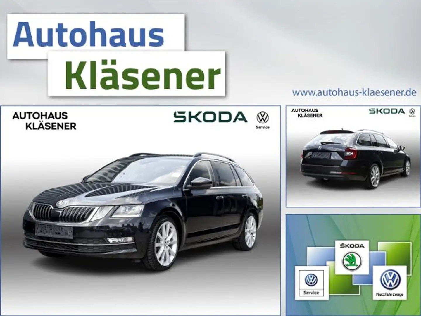 Skoda Octavia Com 110kW DSG LED ACC DCC PDC TOTWIN 18" Schwarz - 1