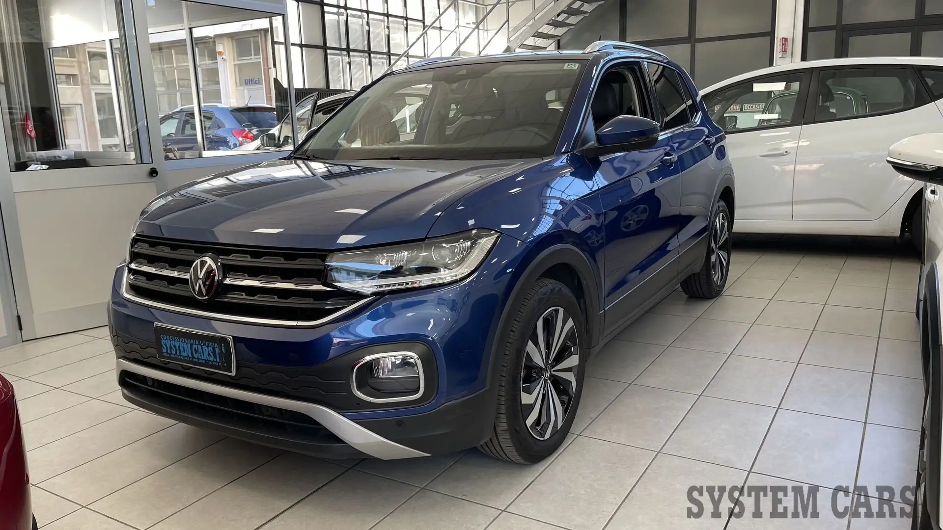 Volkswagen T-Cross T-Cross 1.0 TSI 110 CV DSG Advanced AUTOMATICA- O Blauw - 1