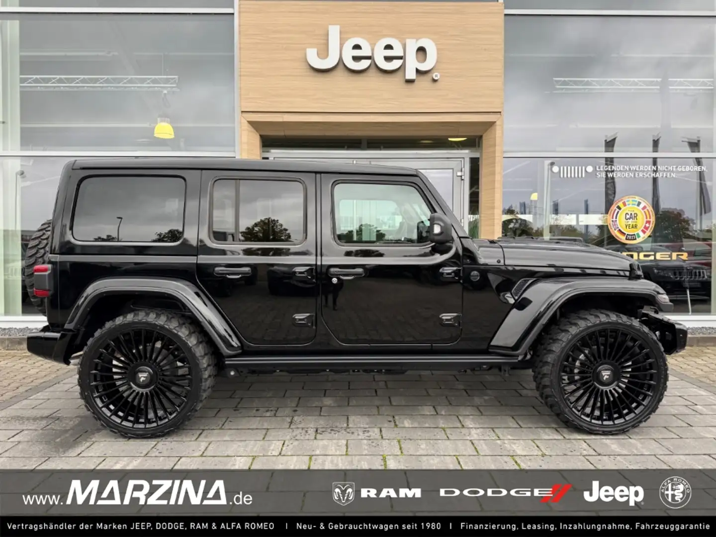 Jeep Wrangler 2.0 24 Zoll EINZELSTÜCK Komplett Black Noir - 1