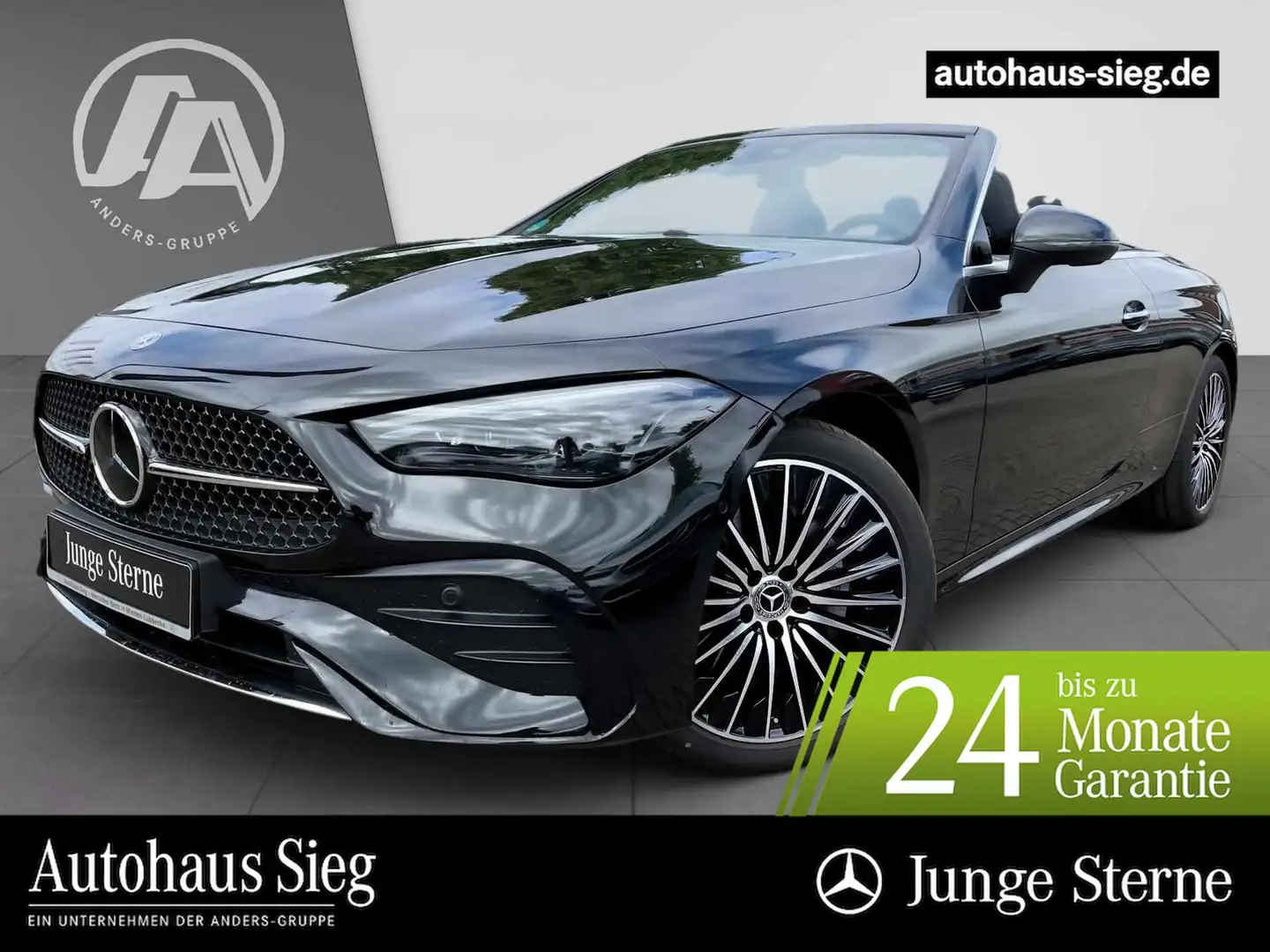 Mercedes-Benz CLE 200 Cabrio AMG+Burm+Distr+AHK+DIGITAL+Key+36 Negru - 1