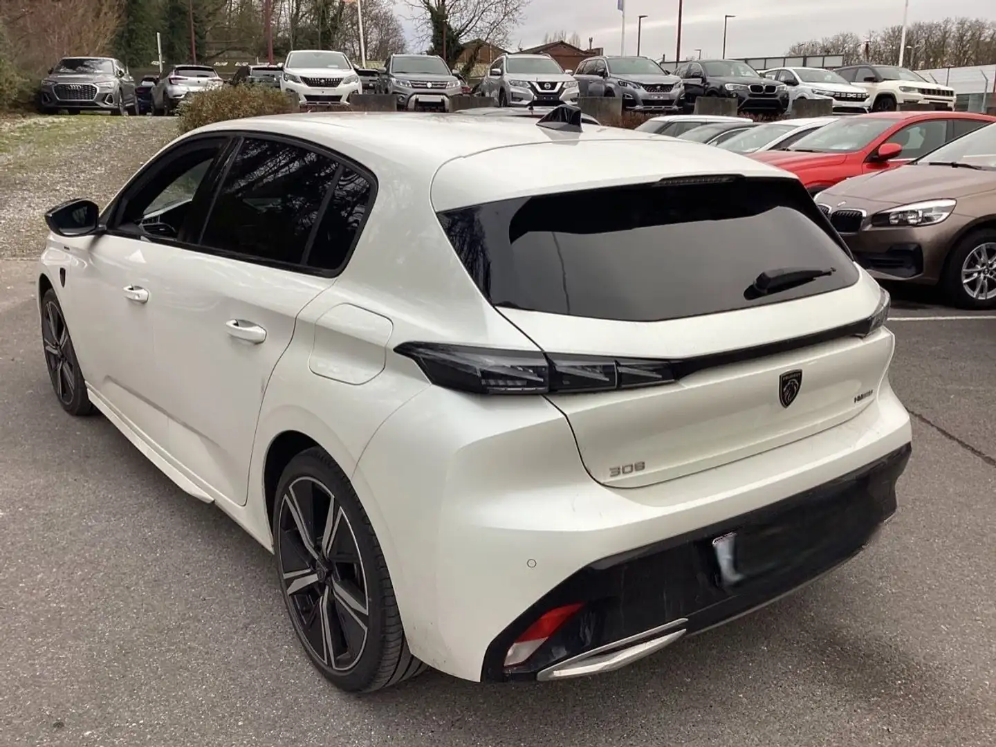 Peugeot 308 Hybrid 180 GT/Leder/Led/3D Tacho/Top Weiß - 2