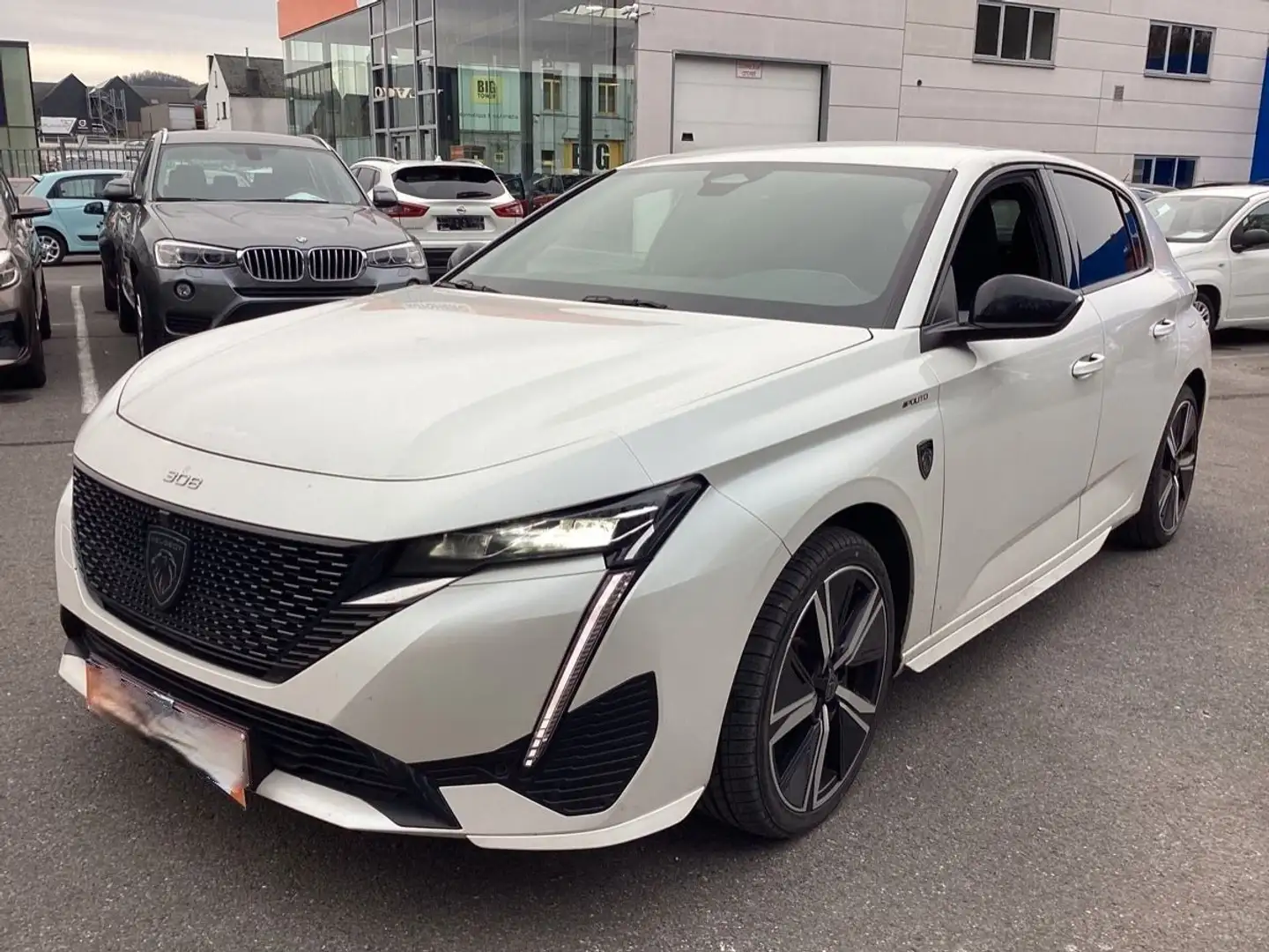 Peugeot 308 Hybrid 180 GT/Leder/Led/3D Tacho/Top Weiß - 1