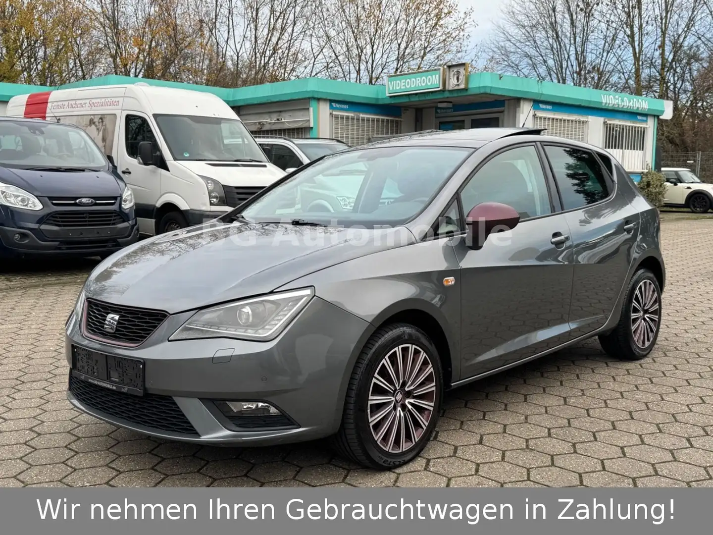 SEAT Ibiza Style 1.4 TDI *PANORAMA*LED*NAVI*R-KAMERA* Gris - 1