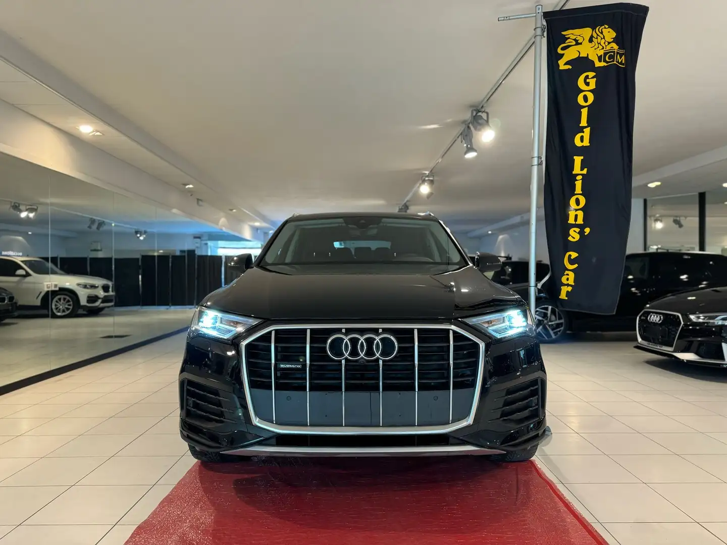 Audi Q7 45 3.0 tdi mhev QUATTRO 7 POSTI *GOMME NUOVE* Nero - 2