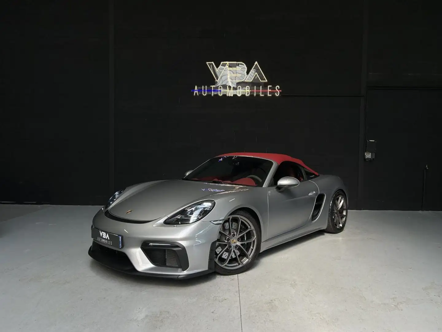 Porsche 718 spyder Boxster Grau - 1