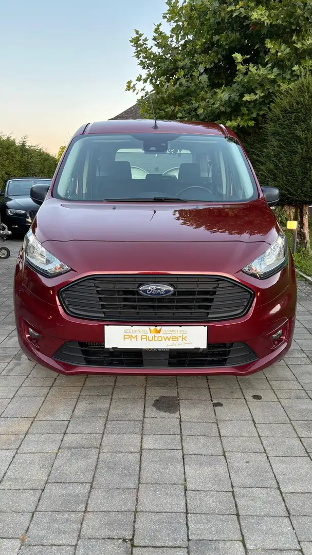 Ford Tourneo Connect Tourneo Connect 1,5 TDCi L1 *Erstbesitz*ZR neu*AHK* Rot - 2