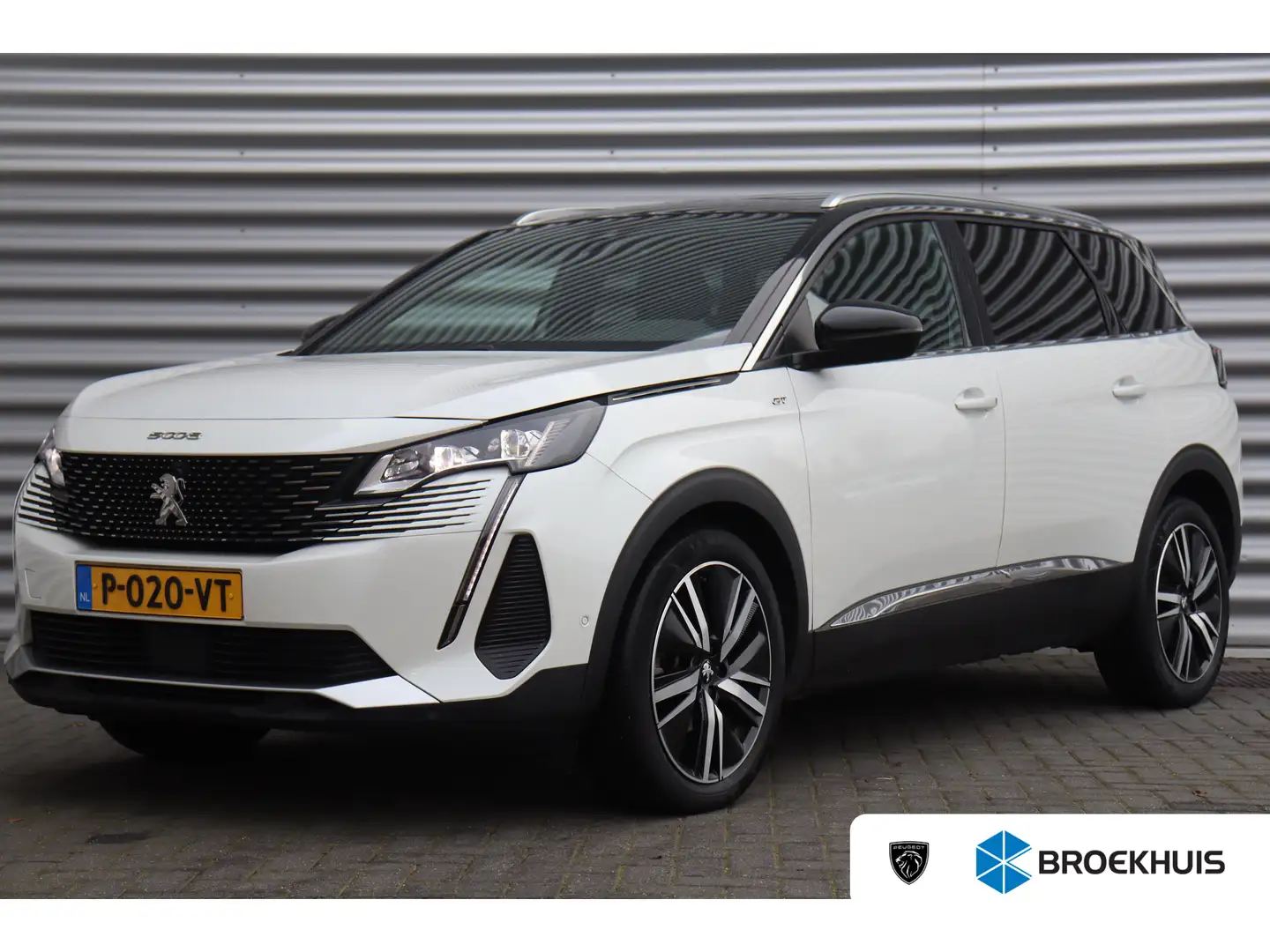 Peugeot 5008 1.6 PURETECH 180PK 7-ZITS GT PACK AUTOMAAT / NAVI Blanc - 1