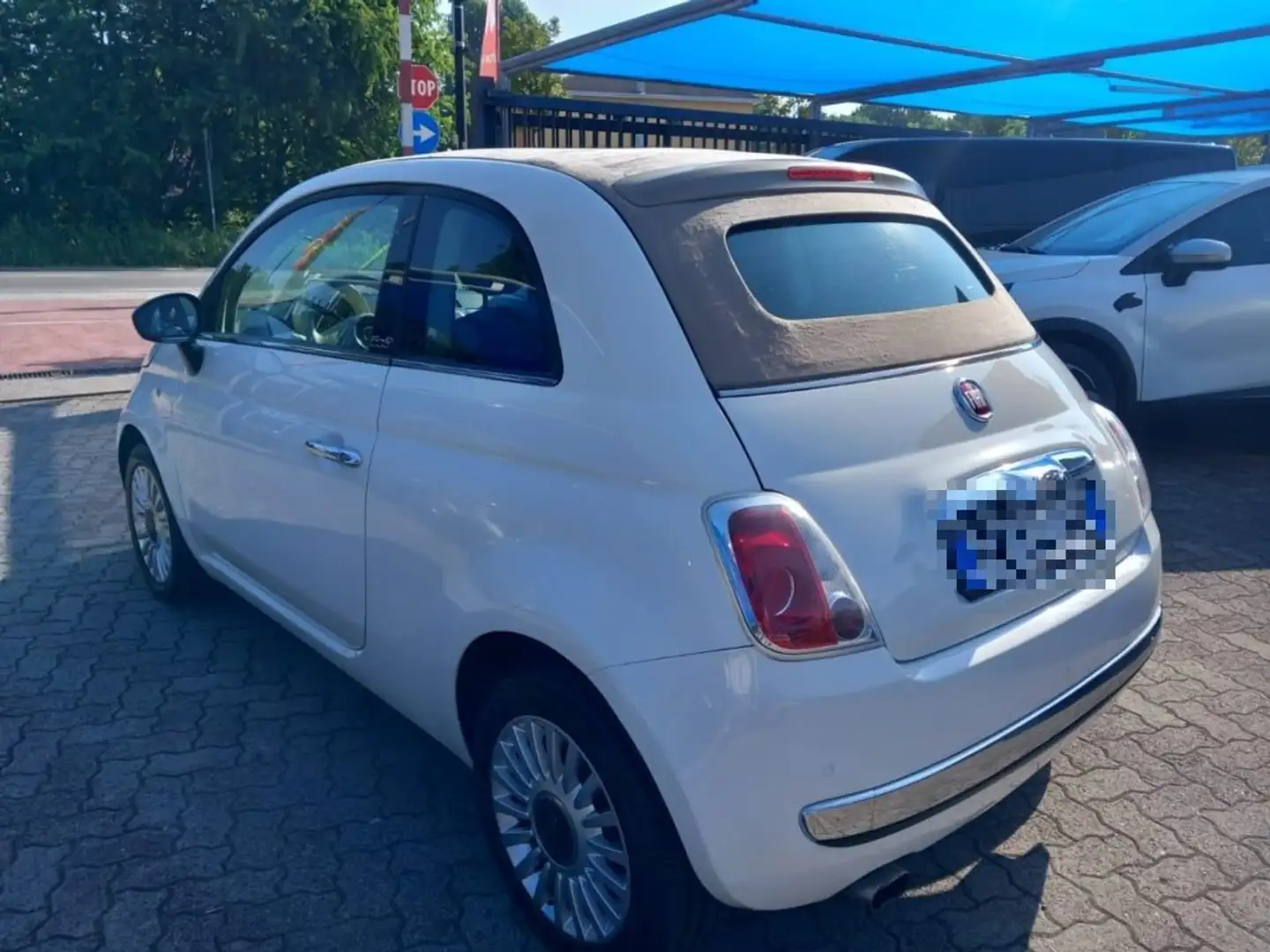 Fiat 500C 1.2 Lounge Bianco - 2