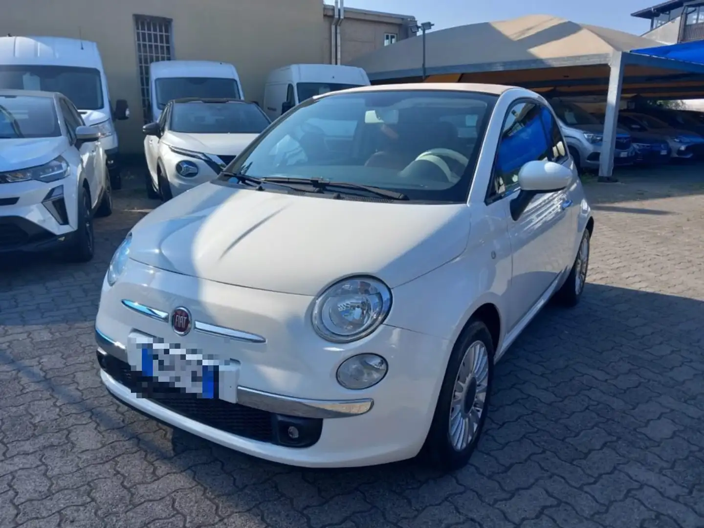 Fiat 500C 1.2 Lounge Bianco - 1