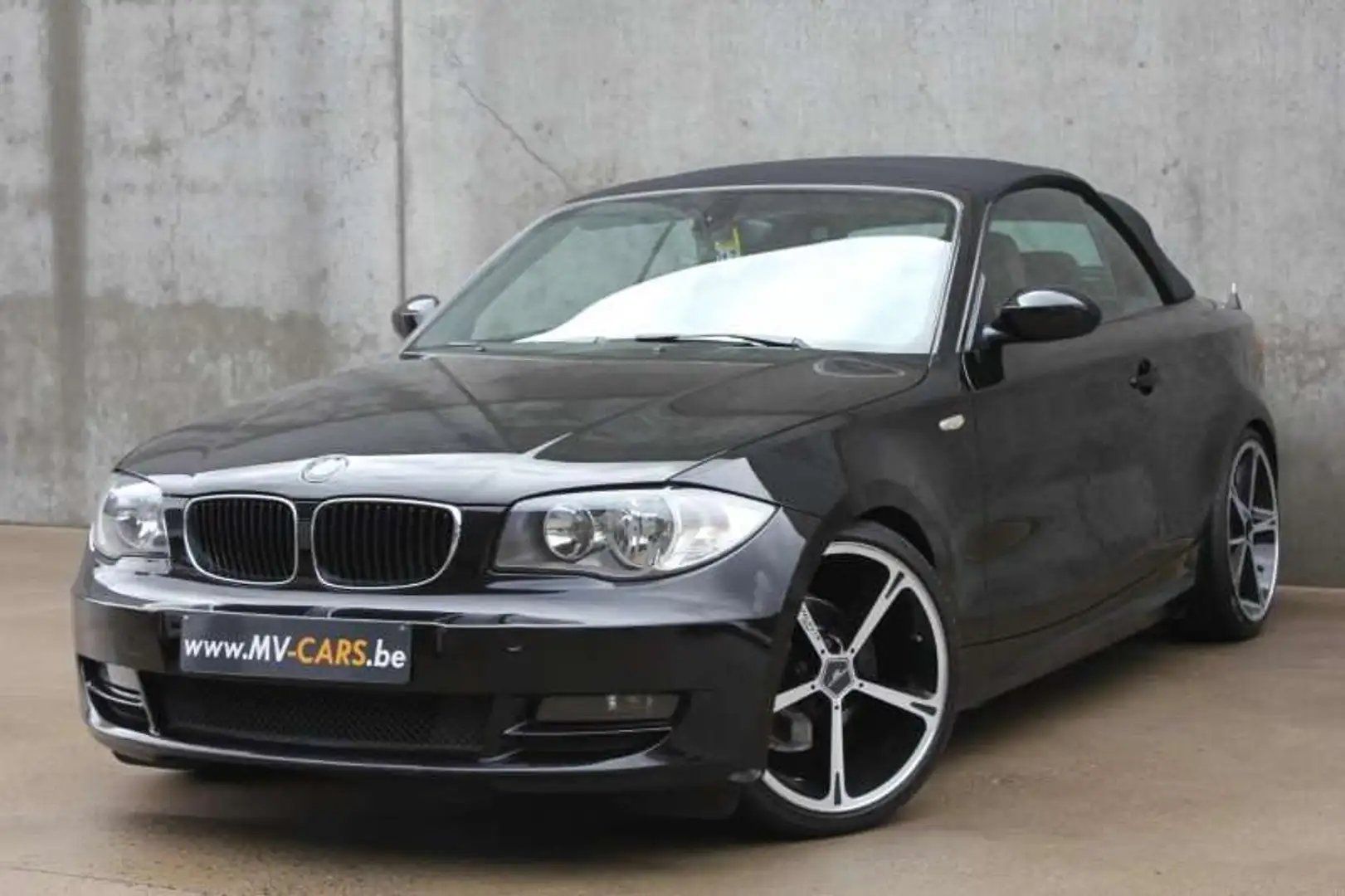 BMW 118 BMW 118i Cabrio/Pdc/Zetelv./Multistuur/cruise ctrl Noir - 2